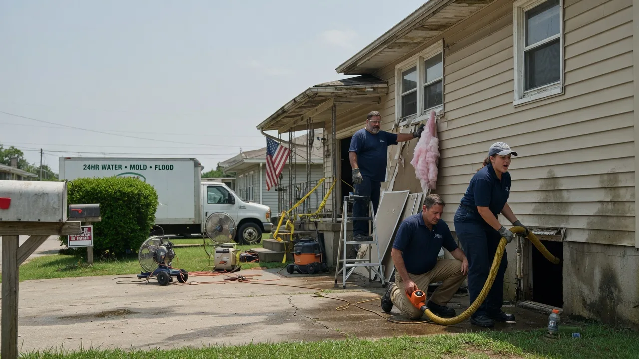 Water Damage Repair in West Burlington, IA near me